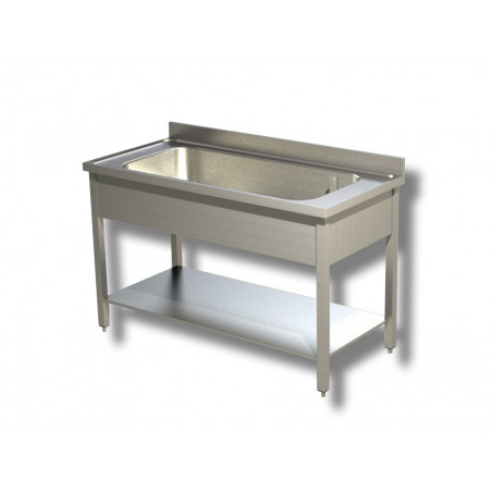 Plonge inox grand bac - grand volume