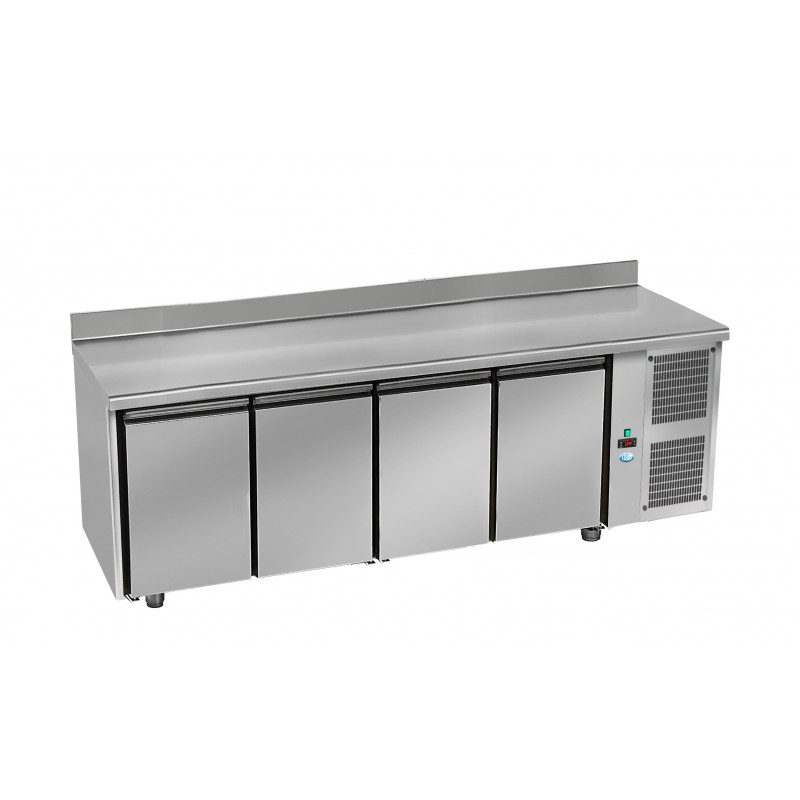 Tour réfrigérée avec ou sans dosseret - 4 portes - GASTRO Tour réfrigérée avec ou sans dosseret - 4 portes - GASTRO