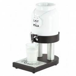 Distributeur de lait froid en porcelaine 4L