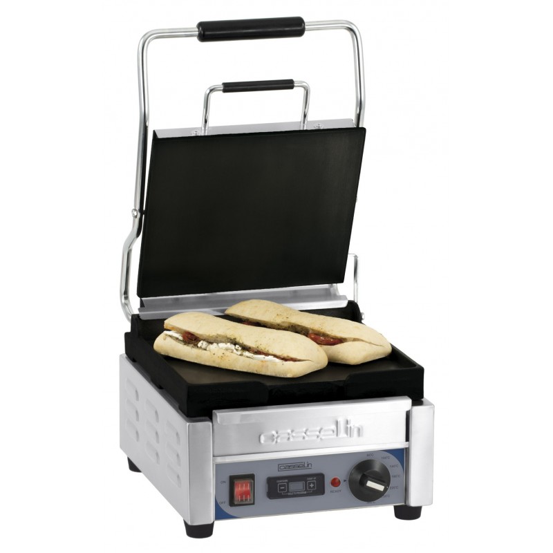 Grill Panini Petit Premium Lisse - Lisse avec minuteur