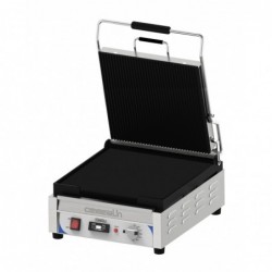 Grill Panini Xl Premium Rainurée - Lisse Avec Minuteur