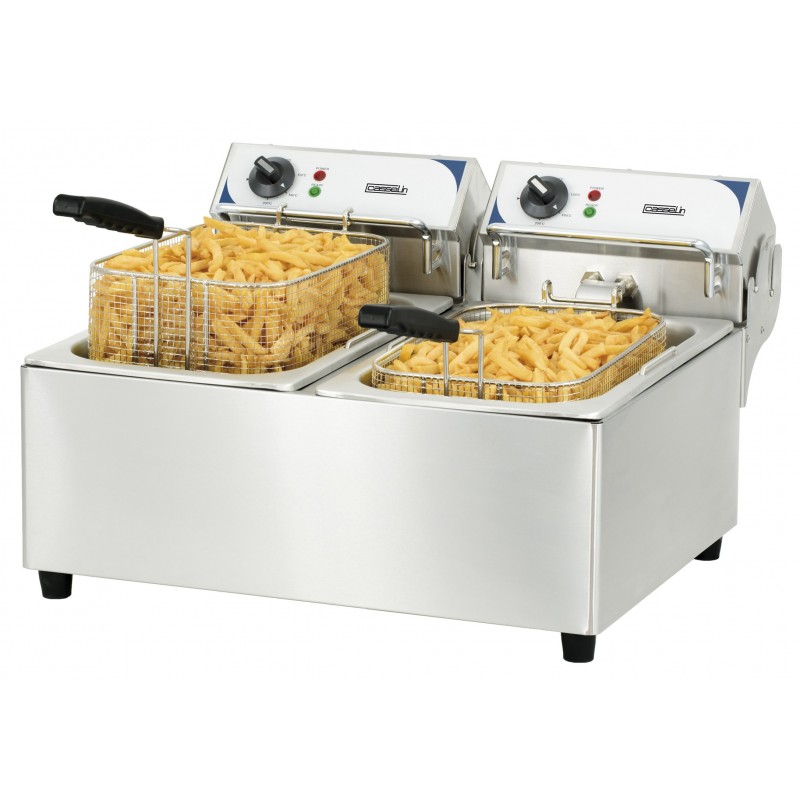 Friteuse électrique 2 x 10 litres