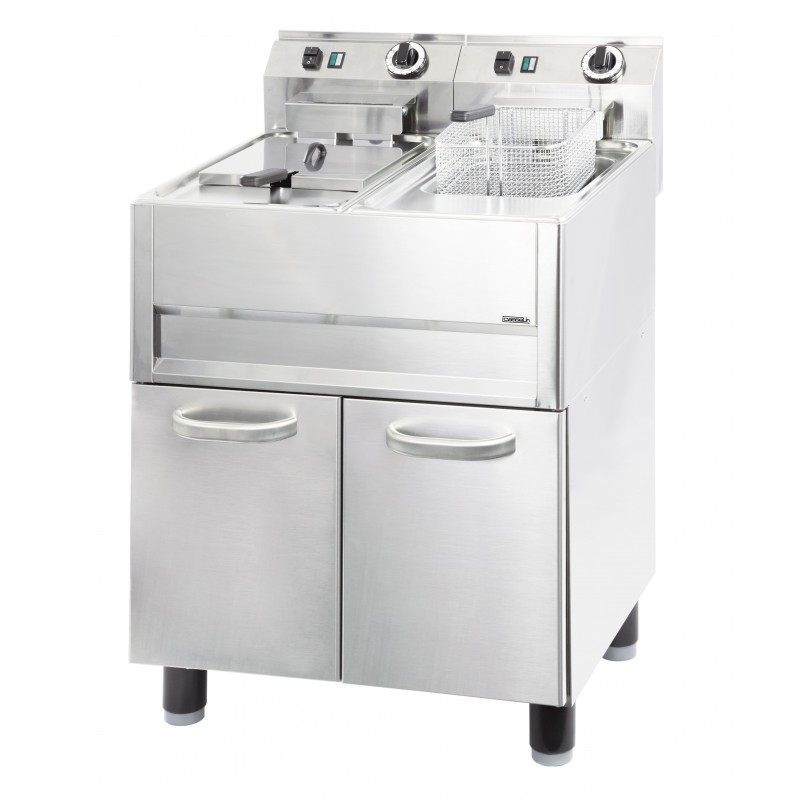 Friteuse électrique sur pieds 2 x 13 litres