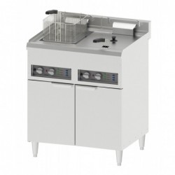 Friteuse Électrique Sur Pieds 2 X 16 Litres