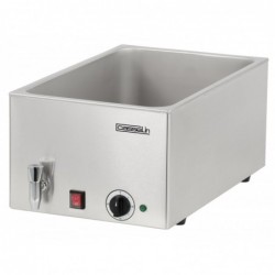 Bain-marie avec robinet de vidange GN 1/1