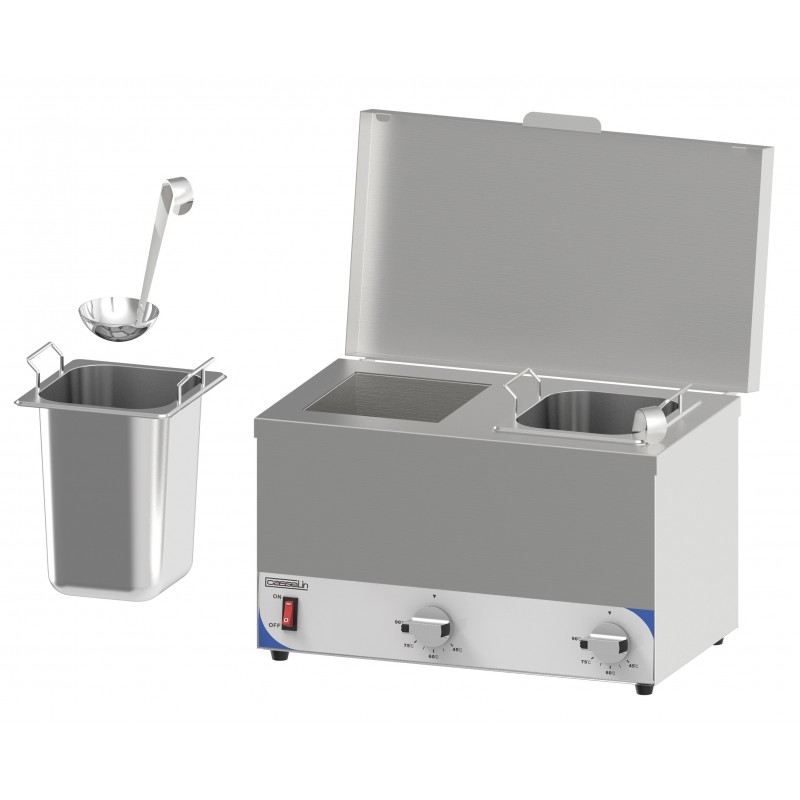 Bain Marie À Sauce Compact 2 Cuves