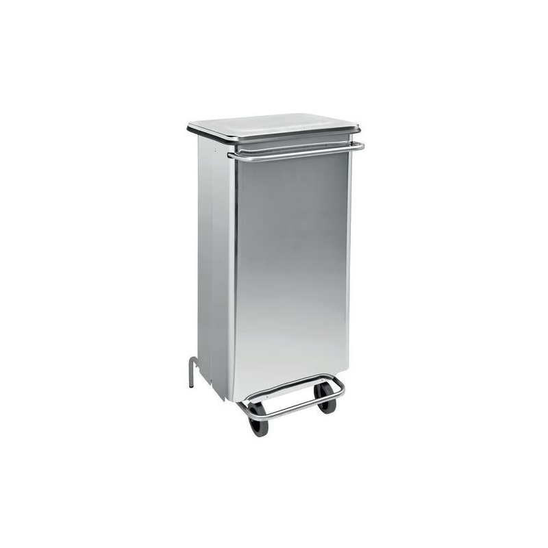 Poubelle inox carénée - Matériel Inox - Mapal