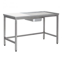 Table de triperie / dessouvidage Matériel Inox