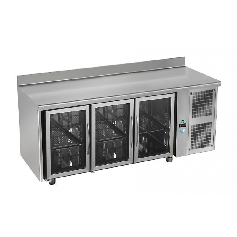 Tour avec ou sans dosseret - 3 portes vitrées - GASTRO Tour avec ou sans dosseret - 3 portes vitrées - GASTRO