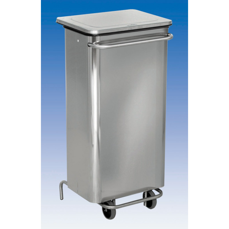 HB MATOS POUBELLE 100L POUBELLE INOX POUBELLE PROFESSIONELLE